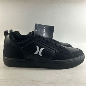 Hurley Breaklow Shoes Low Top Lace Up Sneakers Black Size 9 M